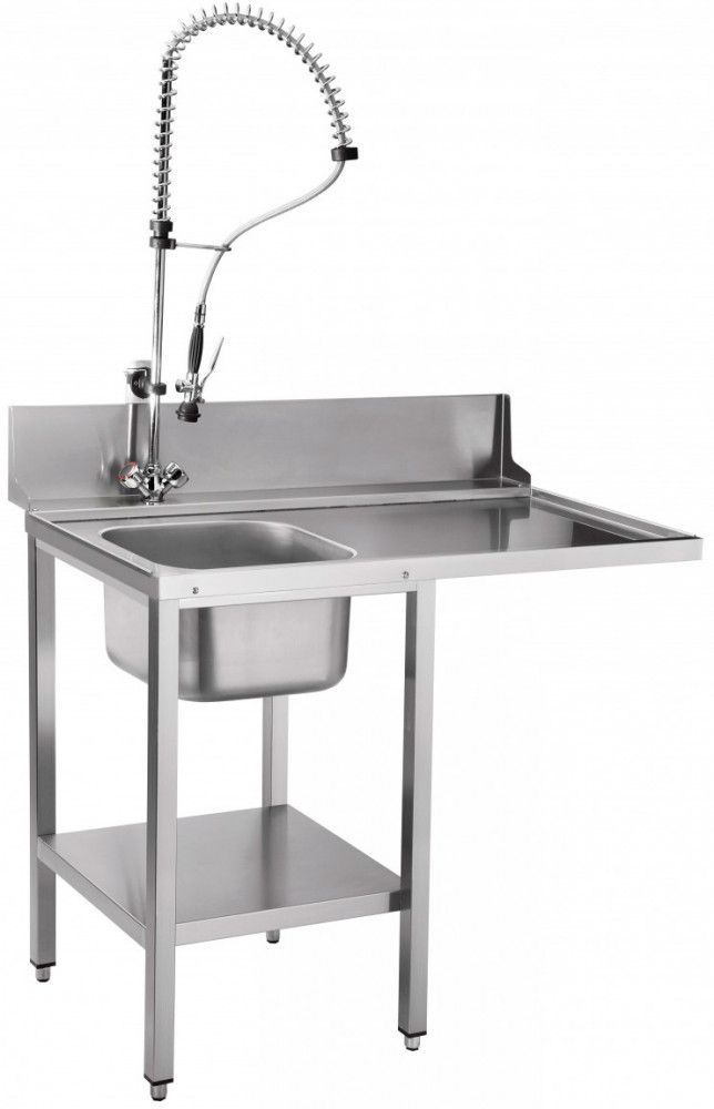 Стол для посудомоечной машины Abat СПМФ-7-1 (для машин МПК-500Ф, МПК-500Ф-01, МПК-500Ф-02) - 0