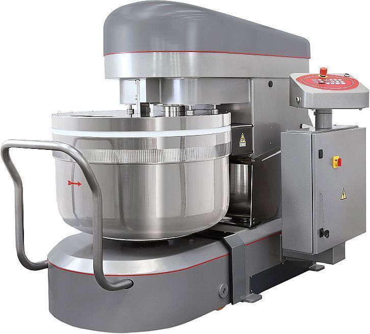 Тестомес спиральный с подкатной дежой Apach Bakery Line L 200 - 0