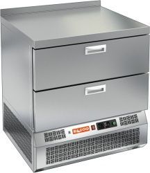 Стол холодильно-морозильный Hicold UD 2-2 GN Sh