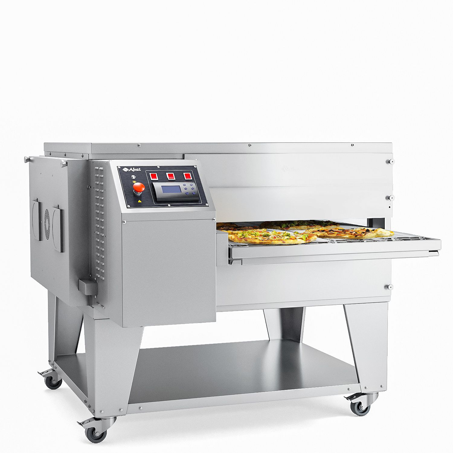 Печь электрическая для пиццы Abat ПЭК-800&#47;2 с дверцей