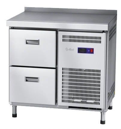 Стол холодильный низкотемпературный Abat СХН-70 с бортом (ящики 1/2)