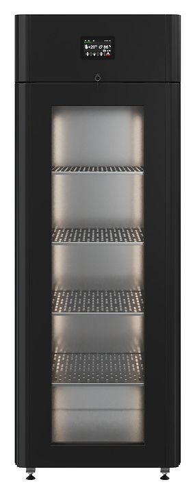 Шкаф холодильный Polair CS107 Meat black Тип 2 (дверь стекло)