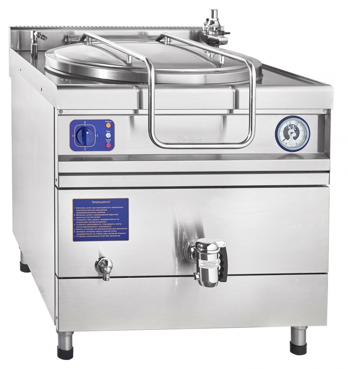 Котел пищеварочный электрический Abat КПЭМ-100/9Т - 0