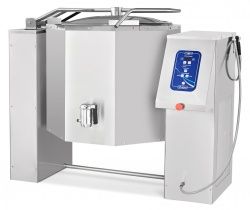 Котел пищеварочный Abat КПЭМ-160-О со сливным краном (распродажа)