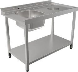 Стол для посудомоечной машины Кобор СПМ&#47;4-120&#47;70&#47;Л