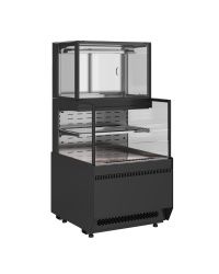 Витрина кондитерская Carboma KC70 VV/SH 0,6-2-1 Standard Cube 2 Combi (версия 2.0) (9005-0430)