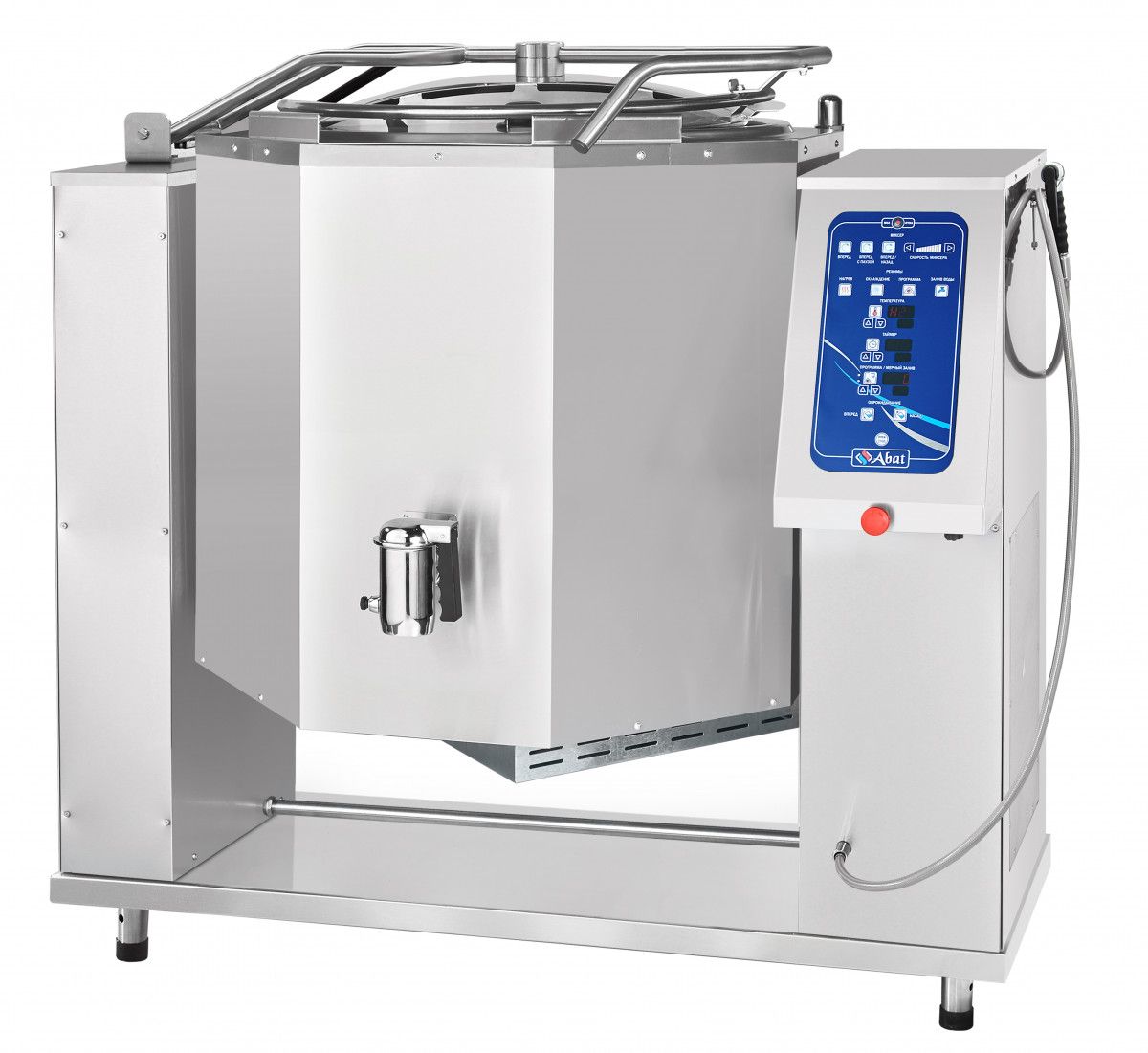 Котел пищеварочный Abat КПЭМ-250-ОМ2 (опрокидывание, перемешивание и охлаждение)