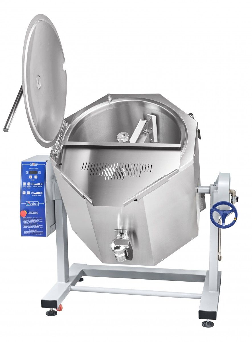 Котел варочный Abat КПЭМ-100-ОМР-ВК со сливным краном - 3