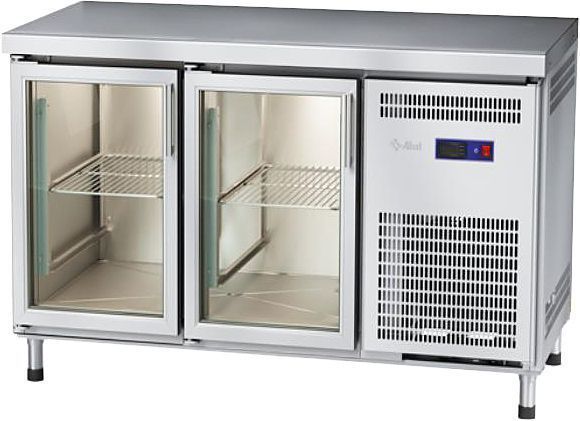 Стол холодильный низкотемпературный Abat СХН-70-01неохлаждаемая  столешница без борта (дверь-стекло,