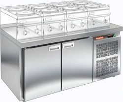 Стол холодильный Hicold GN 11 BR2 TN LT