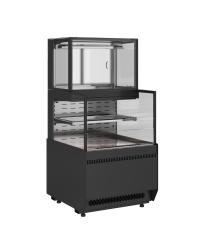 Витрина кондитерская Carboma KC70 VV/SH 0,6-2-1 Standard Cube 2 Combi (версия 2.0) (9005-0430)