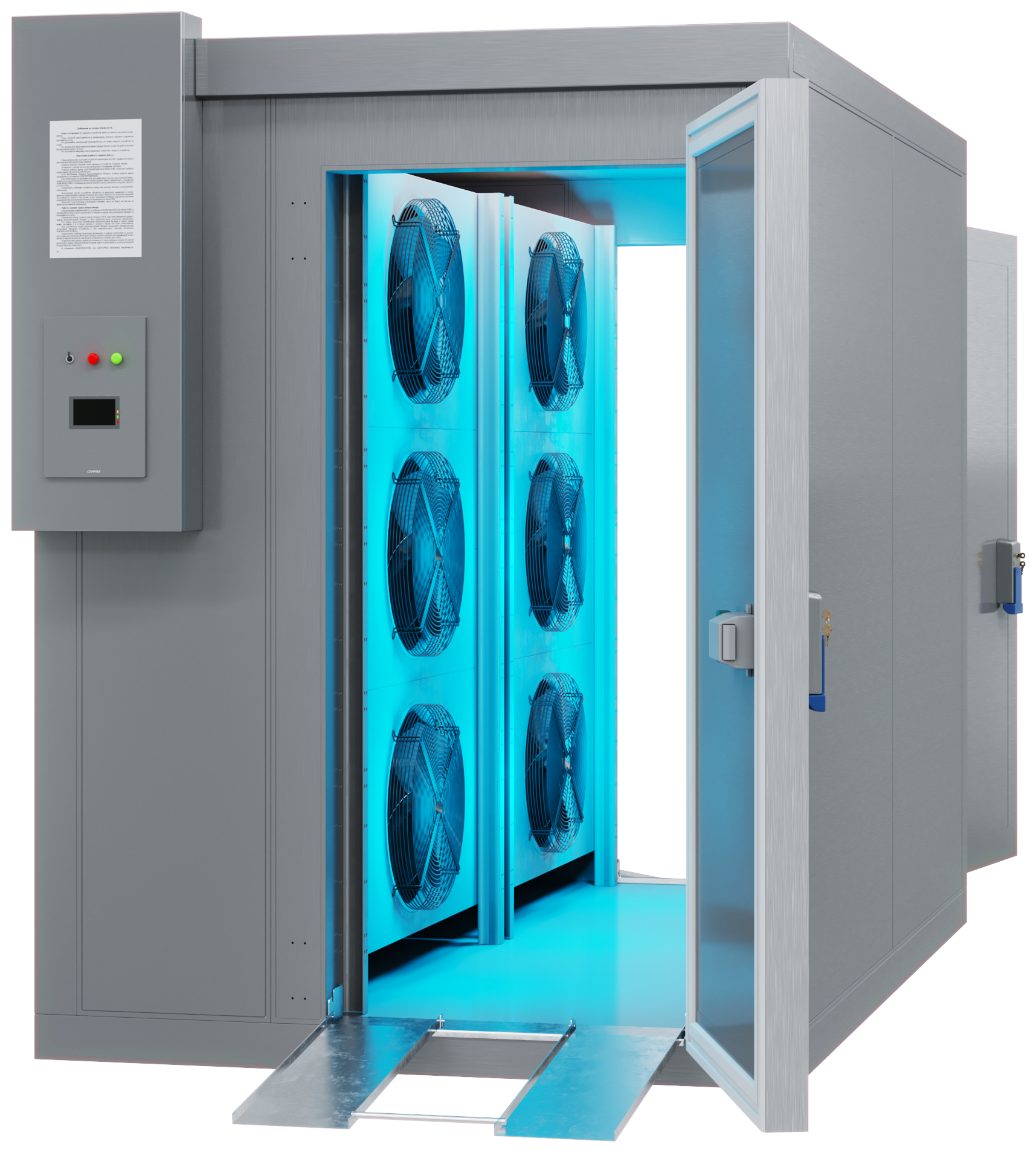 Камера шоковой заморозки Polair BCF 80.1.T4inox - 0