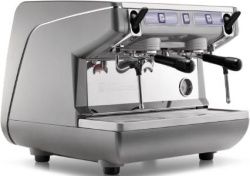 Кофемашина Nuova Simonelli Appia Life Compact 2 Gr S металлик, выс. группы, экономайзер, полуавтомат