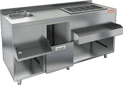 Станция барная Hicold НБМКС-16&#47;5БПК (без ящика и вертушки)