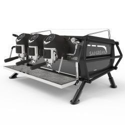 Кофемашина Sanremo Cafe Racer Naked 3 группы, подсветка, черная