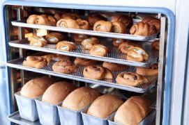 Конвекционная печь Abat КЭП-16П с функцией автоматической мойки (стационарные направляющие)