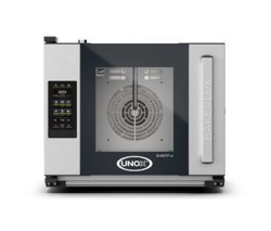 Печь конвекционная Unox XEFR-04HS-EMRV без сливного отверстия