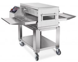 Печь электрическая для пиццы Abat ПЭК-400 с дверцей, конвейерная