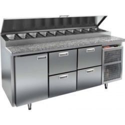 Стол для пиццы Hicold PZ2-122GN (1&#47;6) камень