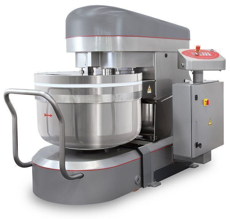 Тестомес спиральный с подкатной дежой Apach Bakery Line L 250 - 0