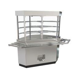 Прилавок-витрина холодильный Abat ПВВ(Н)-70Е-90-С