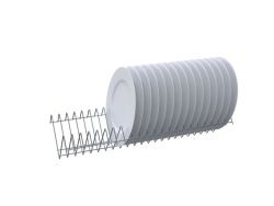 Комплект полки для тарелок шкафа Atesy ШЗДП-4- 950-02-1