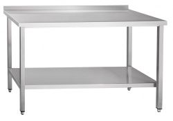 Стол производственный Abat СПРП-6-1 каркас из нерж. стали, с полкой