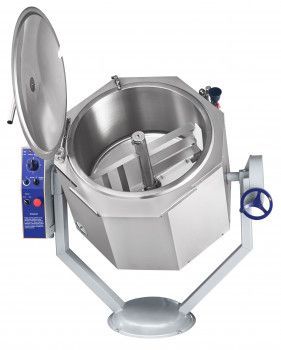 Котел пищеварочный Abat КПЭМ-160-ОМР с функциями перемешивания - 0