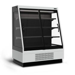 Горка холодильная Carboma F16-08 VV 1,0-1 Standard Tokyo 2 фронт X1 (версия 2.0) (9006-9005)