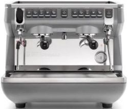 Кофемашина Nuova Simonelli Appia Life Compact 2 Gr V металлик, высокие группы, экономайзер, автомат
