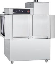 Машина посудомоечная тоннельная Abat  МПТ-1700-01 (правая, на колесах, теплообменник)