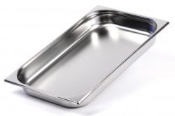 Гастроемкость Abat GN 1&#47;1-65 (без крышки и ручек) (530x325x65 мм, вся нерж)