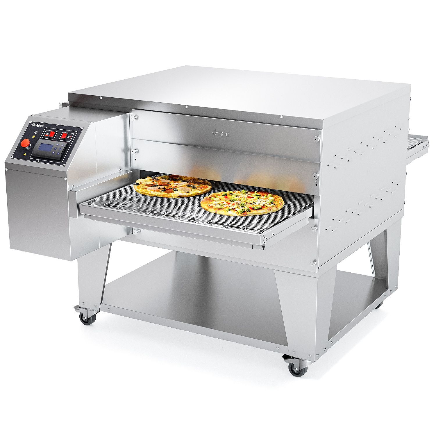 Печь электрическая для пиццы Abat ПЭК-800, конвейерная (без дверцы)