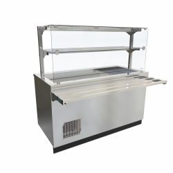 Прилавок-витрина холодильный Abat ПВВ(Н)-70Е-03-НШ