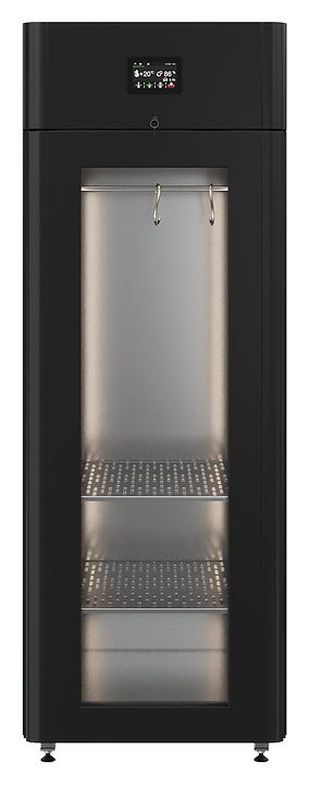 Шкаф холодильный Polair CS107 Meat black Тип1 (дверь стекло)
