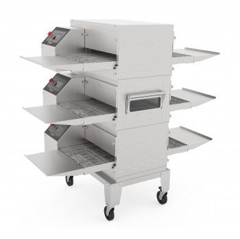 Печь электрическая для пиццы Abat ПЭК-400П с дверцей (модуль для установки в 2, 3 яруса)