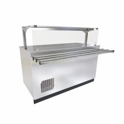 Прилавок-витрина холодильный Abat ПВВ(Н)-70Е-05-НШ