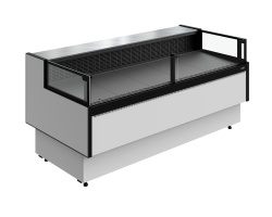 Витрина холодильная Carboma GC95 SM 2,0-2 Palm 3 с боковинами (версия 2.0) (9006-9005)