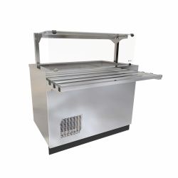 Прилавок-витрина холодильный Abat ПВВ(Н)-70Е-НШ