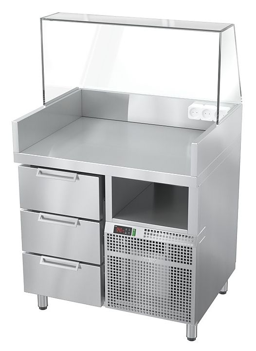 Станция для бургеров и хот-догов Atesy Бавария БХС - 900.700-02