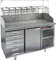 Стол для пиццы Hicold PZ4-1&#47;GN камень