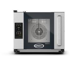 Печь конвекционная Unox XEFR-04HS-ETRV без сливного отверстия