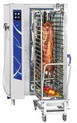 Пароконвектомат Abat ПКА 20-1/1ПП2 с тележкой (бойлерный программируемый с автоматической мойкой)