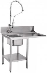 Стол для посудомоечной машины Abat СПМФ-7-1 (для машин МПК-500Ф, МПК-500Ф-01, МПК-500Ф-02)