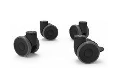 Комплект колес со стопорами Unox XUC012