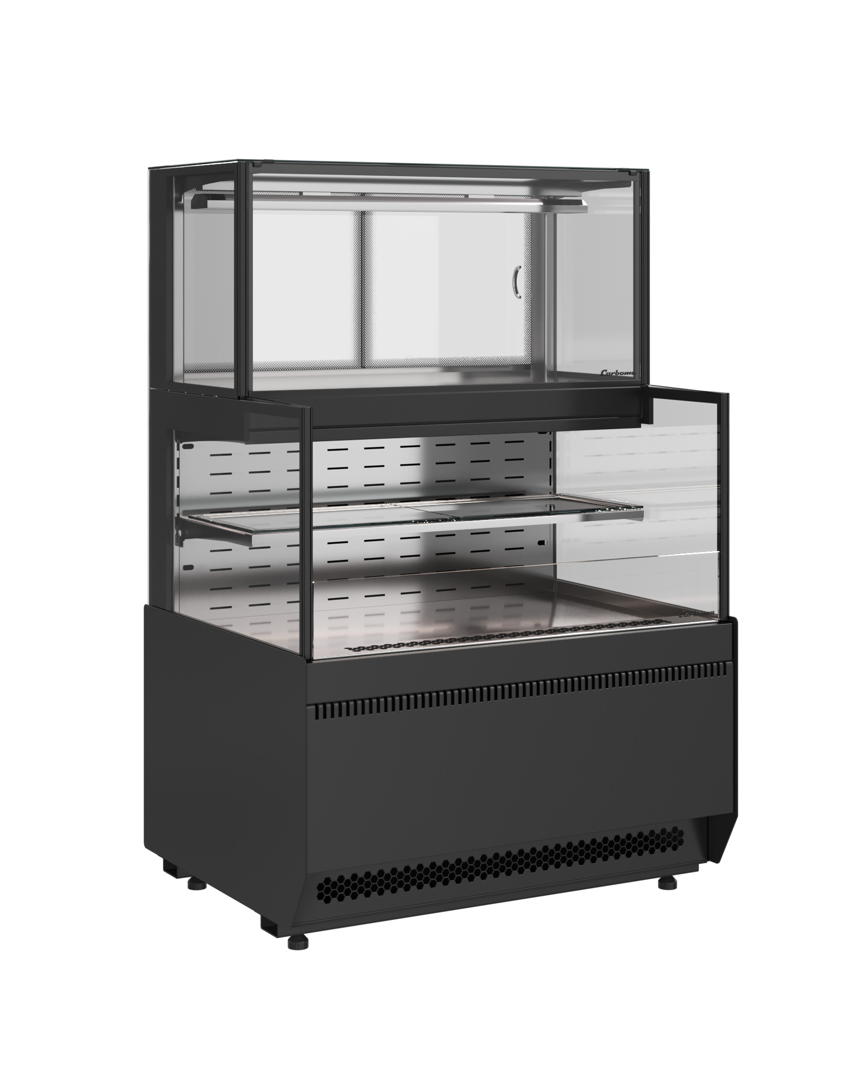 Витрина кондитерская Carboma KC70 VV/SH 0,9-2-1 Standard Cube 2 Combi (версия 2.0) (9005-0430) - 0