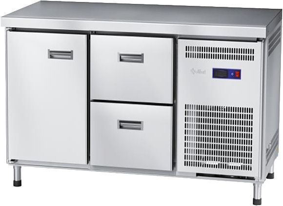 Стол холодильный низкотемпературный Abat СХН-60-01 без борта (ящики 1/2, дверь)