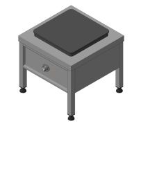 Плита-табурет электрическая Вулкан ЕТК 07 8058