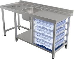 Стол для посудомоечной машины Кобор СПМ&#47;2-170&#47;70&#47;Л