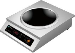 Плита индукционная Hurakan HKN-ICW35MC Wok
